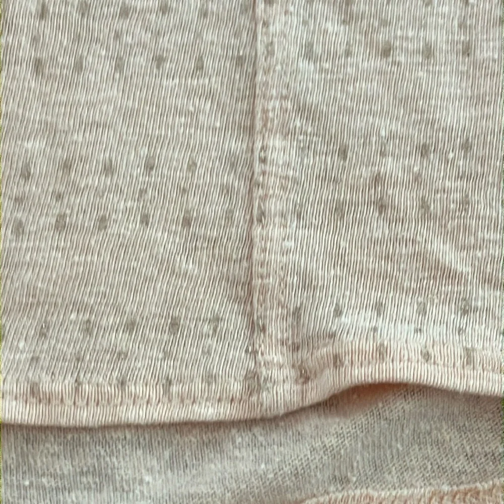 Linen blend light peach tank top by Old Navy Top Sleeveless Style - Picture 13 of 16